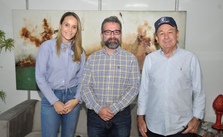 Cônsul Argentino é recebido por diretores da SRP na ExpoLondrina 